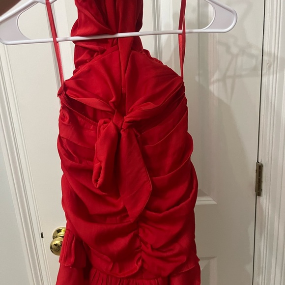 red dress worn once - Picture 3 of 3